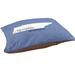 East Urban Home Memphis Tennessee Indoor Dog Pillow Metal in Gray/Blue | 7 H x 50 W x 40 D in | Wayfair E684E3195AA44960830C513A0BA68C71