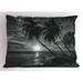 East Urban Home Tropical Sham Polyester | 20 H x 26 W x 0.1 D in | Wayfair 2F2C2EBE0E904A5492DDAB149073C83C