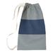 East Urban Home Dallas Football Stripes Laundry Bag Fabric in Gray/Blue | 29 H in | Wayfair A3D0BE0E7515408788F1A9D40584235A