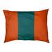 East Urban Home Miami Football Stripes Cat Bed, Polyester in Orange/Green | 6 H x 28 W x 18 D in | Wayfair 26D9B7A4C51F40D28CF14F0644B807CD