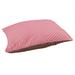 East Urban Home Festive Retro Diamonds Pattern Indoor Designer Pillow Metal in Red/Pink | 7 H x 50 W x 40 D in | Wayfair