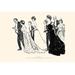 Buyenlarge 'In Society' by Charles Dana Gibson Painting Print in Black/Gray | 28 H x 42 W in | Wayfair 0-587-27702-5C2842