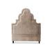 My Chic Nest Meela Upholstered Panel Headboard Upholstered in White/Brown | 65 H x 58 W x 5.9 D in | Wayfair 548-102-1140-F