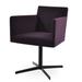 sohoConcept Harput 4 Star Dining Chair Upholstered/Fabric in Red/Black | 30 H x 22 W x 22 D in | Wayfair HAR-4STR-BLK-013