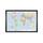 Home Magnetics Framed Magnetic Travel World Map | 22 H x 33 W x 1 D in | Wayfair HM3322MW-BLUE