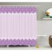 Harriet Bee Destin Old Lace Patterns Polka Shower Curtain + Hooks Polyester | 69 H x 105 W in | Wayfair 9DCBB31342E4430C9CC91761564F5A31