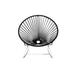Innit Indoor/Outdoor Handmade Rocking Chair Metal in Gray/Black | 31 H x 33 W x 33 D in | Wayfair i04-03-01