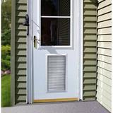 High Tech Pet Metal Door Mount Pet Door for Dog & Cat in White | 22 H x 13.5 W x 2.75 D in | Wayfair AF2-M