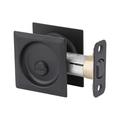 Kwikset Contemporary Privacy Pocket Door Hardware in Black | 2.44 H x 2.44 W x 0.47 D in | Wayfair 335 SQT 514