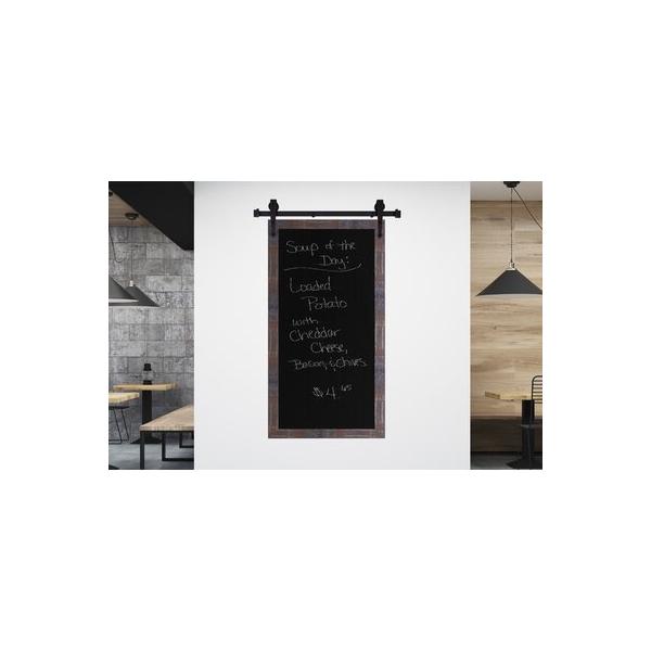 rayne-mirrors-tyler-thomas-wall-mounted-chalkboard-manufactured-wood-in-black-brown-gray-|-65-h-x-20-w-x-0.75-d-in-|-wayfair-b043-59.5-14.5-blk-3v/