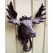 Treasure Gurus Moose Elk Door Knocker in Brown | 9 H x 11 W x 3 D in | Wayfair DK-MOOSE