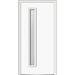 Verona Home Design 1-Lite Painted Steel Spotlight Prehung Front Entry Door Metal | 80" H x 32" W x 1.75" D/6.56" | Wayfair ZZ355197L