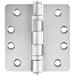 Trimlite Smooth Fiberglass Clear Lite Exterior Door w/ 4-9/16" Jambs & Mill Door Sill Fiberglass in Green | 79 H x 35.75 W x 1.75 D in | Wayfair