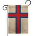 Breeze Decor Faroe Islands 2-Sided Polyester 18.5 x 13 in. Garden Flag in Brown/Red | 18.5 H x 13 W in | Wayfair BD-CY-G-108376-IP-DB-D-US15-BD