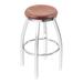 Holland Bar Stool 802 Misha Swivel Bar Stool Wood/Metal in Gray | 19 W x 19 D in | Wayfair 80230CHMedOak