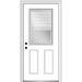 Verona Home Design Primed Steel Prehung Front Entry Door Metal | 81.75 H x 30 W x 4.56 D in | Wayfair ZZ365474R