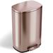 iTouchless SoftStep Deodorizer Stainless Steel 13 Gallon Step on Trash Can in Pink | 36.75 H x 16.75 W x 12.5 D in | Wayfair PC13RRG