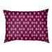 Tucker Murphy Pet™ Campion Argyle Skulls Outdoor Dog Pillow Polyester in Black/Indigo | 17 H x 52 W x 17 D in | Wayfair