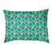 Tucker Murphy Pet™ Campion Tropical Outdoor Dog Pillow Polyester in Red/Blue/Yellow | 9.5 H x 29.5 W x 9.5 D in | Wayfair