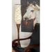 World Menagerie Callicles 59" Novelty Floor Lamp Solid Wood in Brown | 59 H x 9.5 W x 9.5 D in | Wayfair 58825