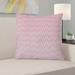 Latitude Run® Avicia Art Deco Throw Pillow Polyester in Pink/Blue | 16 H x 16 W x 3 D in | Wayfair 65FBE07704C844A3A102B2E335001F3B