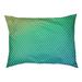 Tucker Murphy Pet™ Campion Mermaid Scales Cat Bed Designer Pillow Fleece, Polyester in Green | 17 H x 42 W x 52 D in | Wayfair