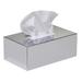 Symple Stuff Galesville Tissue Box Cover Metal in Gray | 3.63 H x 9.25 W x 5.5 D in | Wayfair 01BDBA4E38F6448DAAC94E9F5020356C