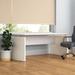 Safco Products Company Medina Series Desk Wood in White | 29.5 H x 72 W x 36 D in | Wayfair MND72TSS