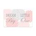 Harriet Bee Elia Nursery 'Dream Big Little One' Paper Print Set of 2 Paper | 10 H x 8 W x 0.25 D in | Wayfair BED95494792E42C7AC33CE1DEF210188