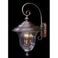 Astoria Grand Vogel 3 - Bulb Outdoor Wall Lantern, Glass | 20 H x 10.5 W x 12.5 D in | Wayfair 32345CEEE9FD4CF491C0B7C8ADC55FC4