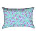 Latitude Run® Avicia Lumbar Pillow Linen, Spun Polyester in Gray/Indigo | 14 H x 20 W in | Wayfair 6832C988B2744CD698020CB146B955A7