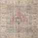 Brown/Red 48 x 48 W in Indoor Area Rug - Bloomsbury Market Traditional Red/Brown/Beige Area Rug Polyester/Wool | 48 H x 48 W in | Wayfair