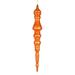 The Holiday Aisle® 20" Mercury Finial Ornament Plastic in Orange | 20 H x 3 W x 3 D in | Wayfair B886602DE25B47F48DF6231753900BAF