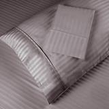 Winston Porter Callicoon 400 Thread Count Striped Egyptian-Quality Cotton Pillowcase Case Pack 100% Egyptian-Quality Cotton in Gray | King | Wayfair