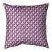 Latitude Run® Avicia Retro Diamonds Square Pillow Cover & Insert Polyester in Indigo | 14 H x 1 D in | Wayfair C7AAA49707E44ED7ADBA4E19BAD0C845