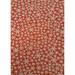 Red/White 48 x 0.35 in Indoor Area Rug - East Urban Home Holiday Red Area Rug Polyester/Cotton | 48 W x 0.35 D in | Wayfair