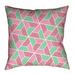 Latitude Run® Avicia Throw Pillow Linen, Spun Polyester in Red/Pink/Green | 14 H x 14 W x 3 D in | Wayfair 61272A3BFFFC4380AF17524A34944140