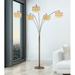 Corrigan Studio® Chokio 81" Tree Floor Lamp Metal in Gray/White/Brown | 81 H x 54 D in | Wayfair 908E57B885FB49B5A5903E02504BAEA9