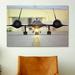 Ebern Designs Astronomy & Space "Lockheed SR-71 Blackbird" Photographic Print on Canvas in Gray/Yellow | 60 H x 90 W x 0.75 D in | Wayfair