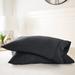 Latitude Run® Cobleskill Luxury Ultra Soft Pillowcase Microfiber/Polyester in Black | Standard | Wayfair 0E02D2E98B584B598628355EE8F5CD61