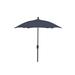 Arlmont & Co. Haley Patio 7.5' Market Umbrella Metal in Blue/Navy | 90 H in | Wayfair E510A395479242EE9EA0D0007E25CC14