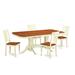 Astoria Grand Gillham Butterfly Leaf Rubberwood Solid Wood Dining Set Wood in Brown | Wayfair FEF87C2F82A14DFF80E3CF99F8375871
