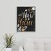 House of Hampton® 'Girl Power IV' Textual Art Print on Canvas Canvas, Copper in Black/Green | 25.7 H x 19.7 W x 1.75 D in | Wayfair