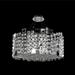 Allegri by Kalco Lighting Dolo 8-Light Semi-Flush Mount Crystal in Gray | 20 H x 24 W x 24 D in | Wayfair 028953-010-FR001