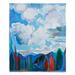 East Urban Home Color & Clouds Soft Sherpa Blanket Microfiber/Fleece/Microfiber/Fleece | 51 W in | Wayfair 3C365DD8751B40D28BCB0BE7CB4B39F7