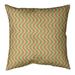 Latitude Run® Avicia Wavy Square Pillow Cover & Insert Polyester/Polyfill in Red/Green/Yellow | 26 H x 26 W x 9.5 D in | Wayfair