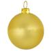 The Holiday Aisle® Matte Commercial Shatterproof Christmas Ball Ornament Plastic in Gray/Yellow | 4 W x 4 D in | Wayfair