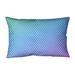 Latitude Run® Avicia Toile 21.5" Throw Pillow Polyester/Polyfill in Pink/Green/Blue | 21.5 H x 31 W x 3 D in | Wayfair