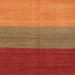 Orange 48 x 0.35 in Indoor Area Rug - East Urban Home Contemporary Red/Area Rug Polyester/Wool | 48 W x 0.35 D in | Wayfair