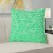 Latitude Run® Avicia Throw Pillow Polyester/Polyfill blend in Green | 16 H x 16 W x 3 D in | Wayfair 5F710F245CA3420CB0574897BFB606BF
